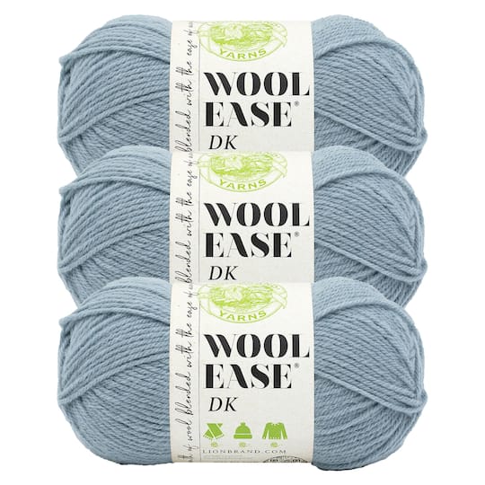 3 Pack Lion Brand® Wool-Ease® DK Yarn